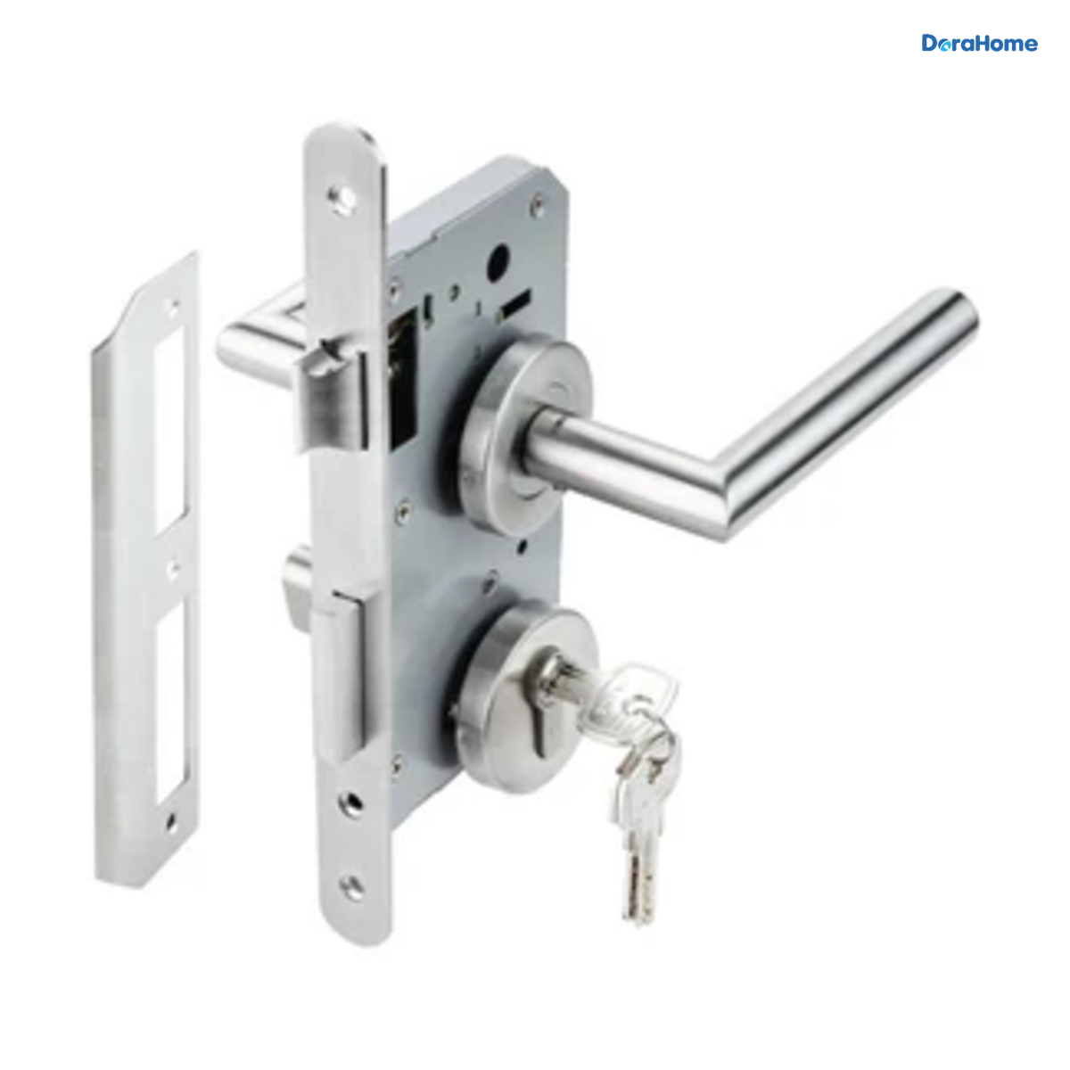 Khóa tay gạt cửa Hafele DIY 499.62.504